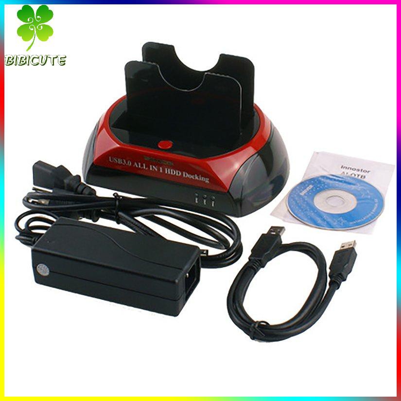 Đế Sạc Ổ Cứng Hai Cổng Usb 3.0 2.5inch 3.5inch Sata Ide Tốc Độ Cao | BigBuy360 - bigbuy360.vn