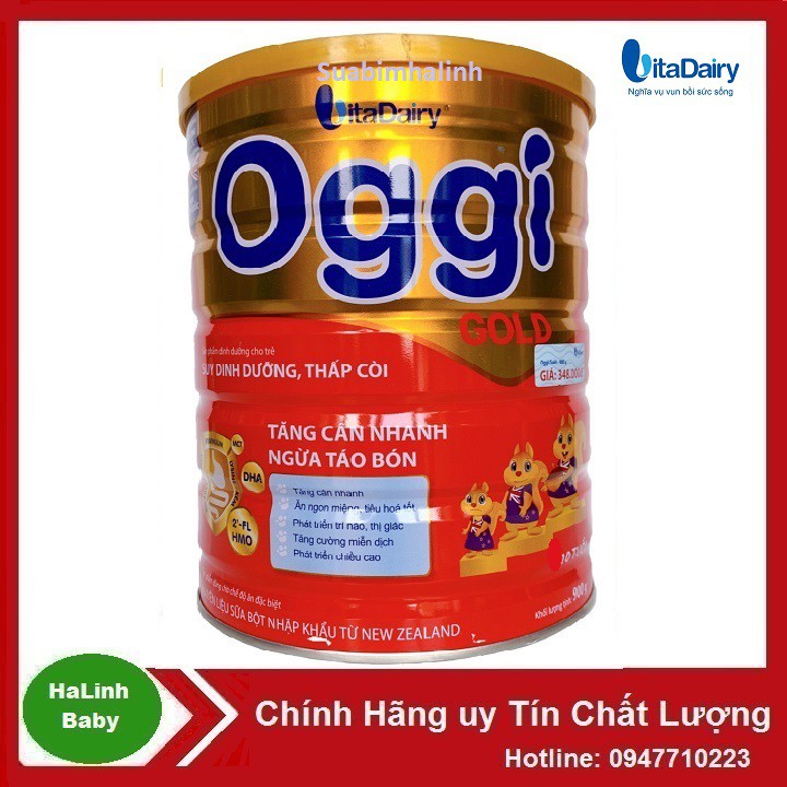 Sữa bột OGGI Oggi Gold suy dinh dưỡng (900g)