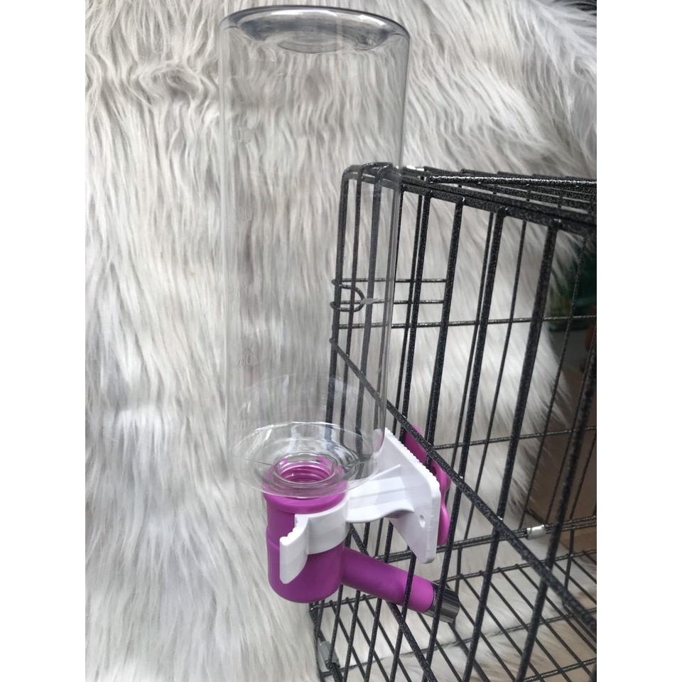 Bình nước tự động, bình nước treo chuồng tặng kèm bình nước 500ml