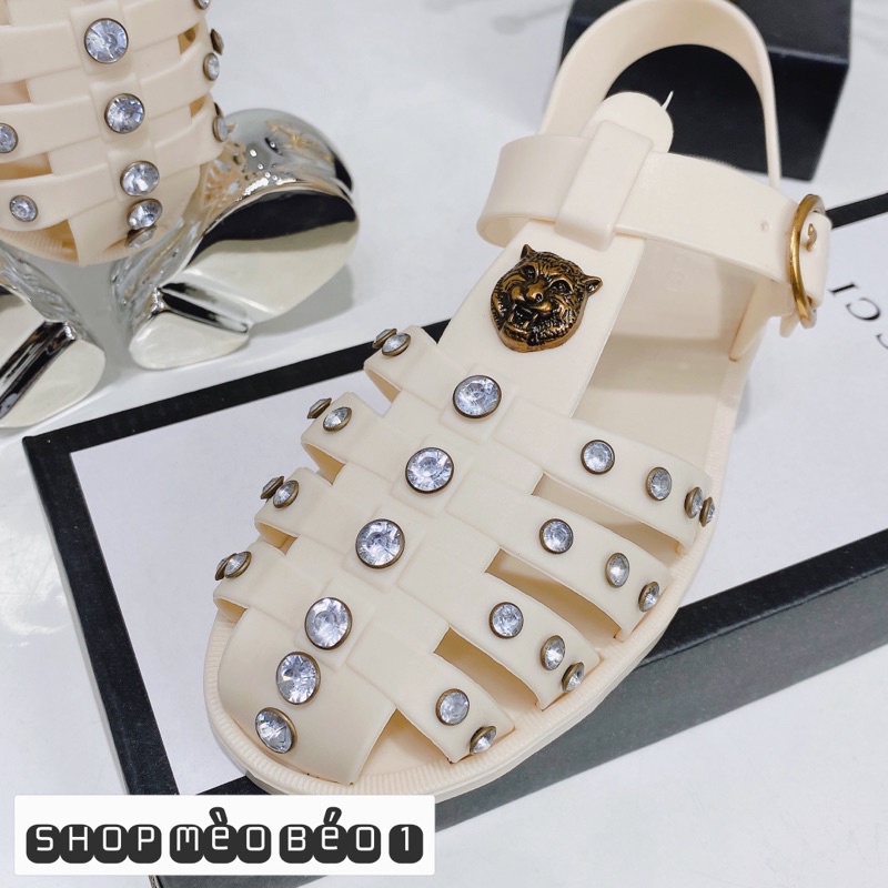 Sandal giọ gc kem viền đá fullbox