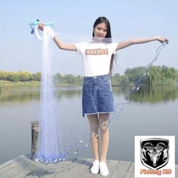 Chài cước rút tàng hình Thái Lan cao cấp, chài đánh cá  phạm phương