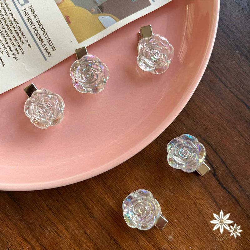 Kẹp Tóc Hình Hoa Trà Nhỏ Phong Cách Mới 2021 Cho Nữ