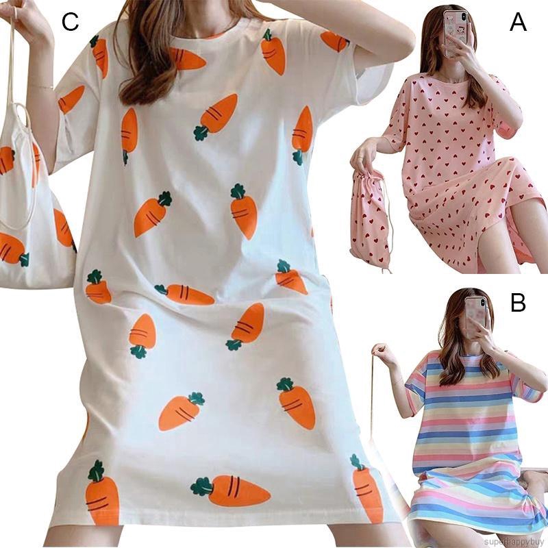 Đầm Ngủ Dáng Rộng Thoải Mái Cho Nữ