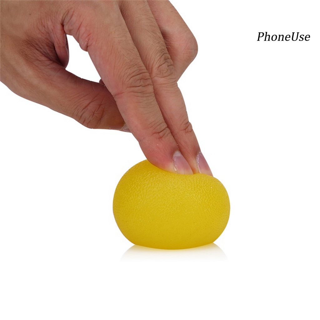 [Hàng mới về] Quả bóng tròn bóp tay bằng silicone gọn nhẹ dùng tập bàn tay cho nhân viên văn phòng