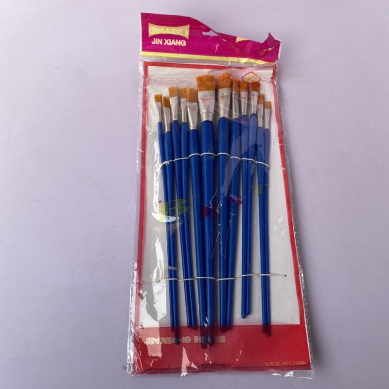 Bộ cọ vẽ màu nước Kim Khí Dung Anh bộ chổi vẽ 12 chi tiết siêu rẻ