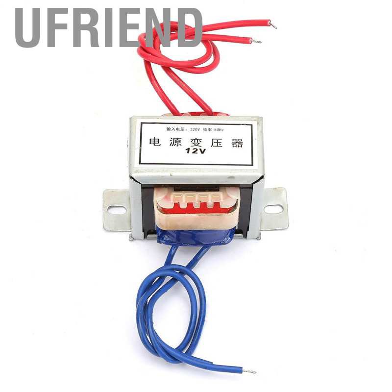 POWER Biến Áp Uffriend Ac 12v Đầu Ra 12w 220v 50hz