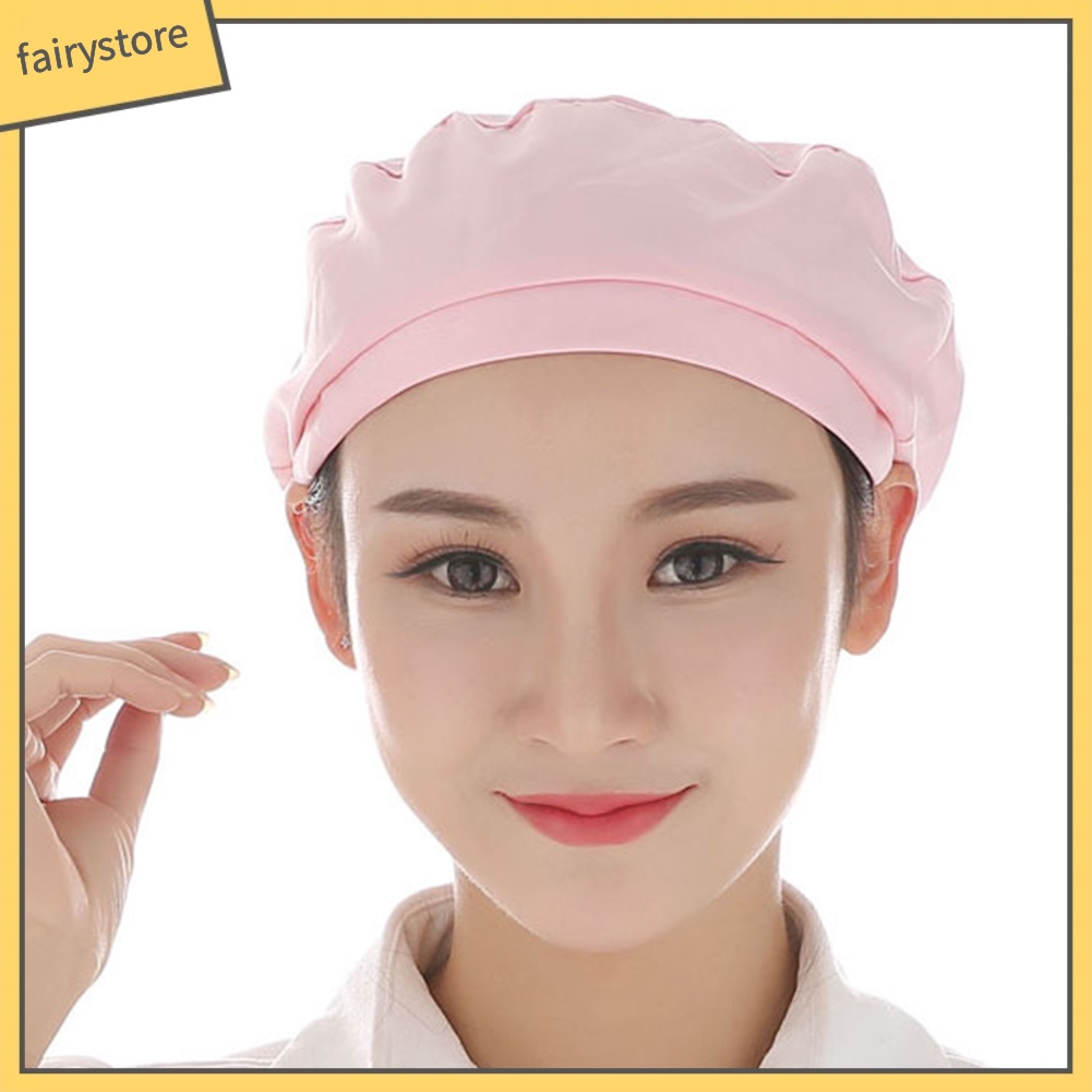 Mũ đầu bếp thoáng khí chống bụi dành cho nữ