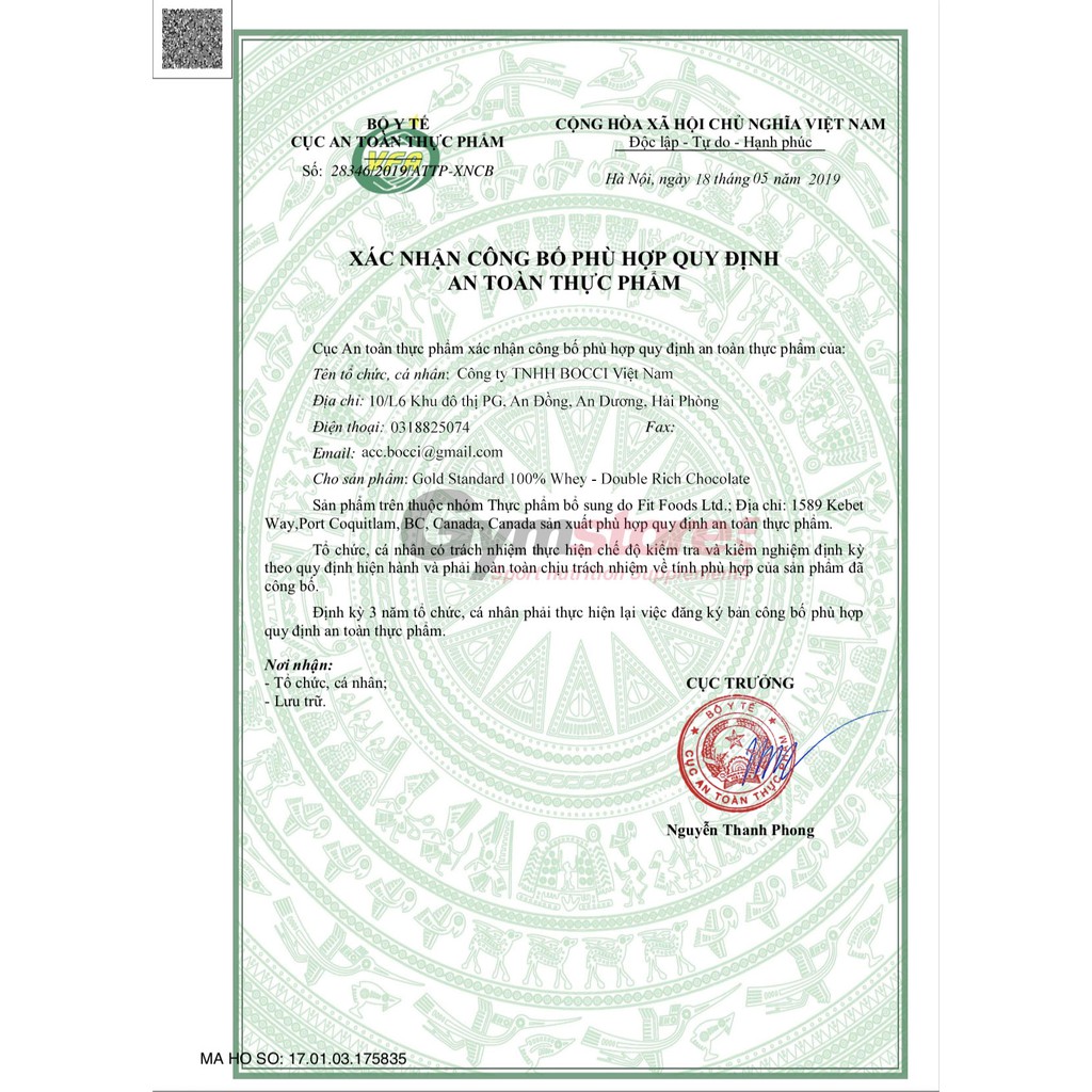 Sữa tăng cơ Whey Protein ON Gold Standard 100% Whey 10Lbs,