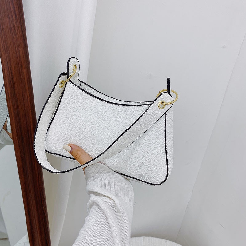 Túi Đeo Vai Màu Trơn Phong Cách Phương Tây Thời Trang