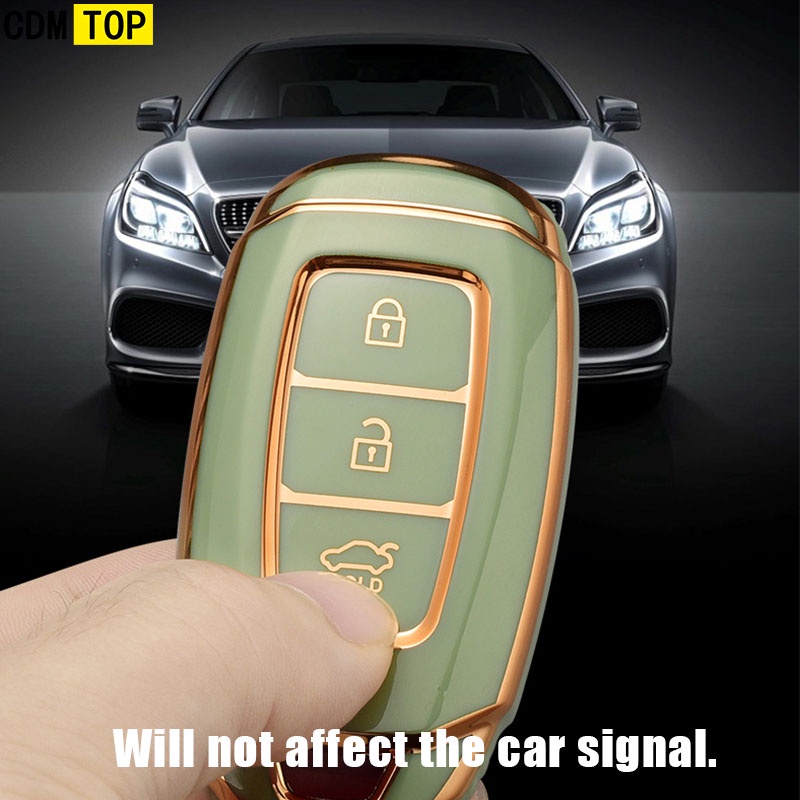 Vỏ Silicon Bảo Vệ Chìa Khóa Điều Khiển Từ Xa Cho hyundai elantra / tucson / ioniq / verna / sonata / i10 / i20 / i30 / i40 / ix25 / ix35