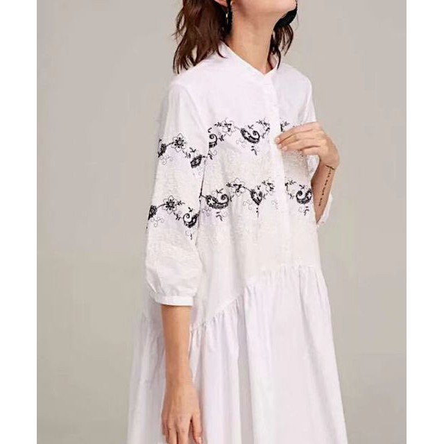 Váy thô cao cấp thêu nổi dập ren kết cườm siêu đẹp đẽ | BigBuy360 - bigbuy360.vn