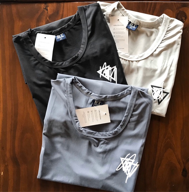 Áo Thun Dài Tay Nam giữ nhiệt Cổ Tròn Co Dãn Thun Cotton Thấm Hút Mồ Hôi Mặc Giữ Lạnh, Tập Gym, Chống Nắng