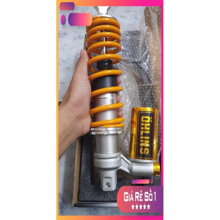 giá ưu đãi- Phuộc ohlins 1 cây bình dưới gắn Click Vario Shmode Nozza Grande Luvias Utimo