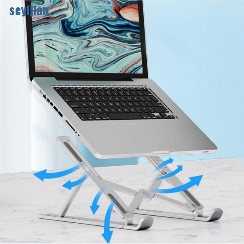 Giá đỡ laptop/ máy tính bảng để bàn có thể điều chỉnh tiện lợi