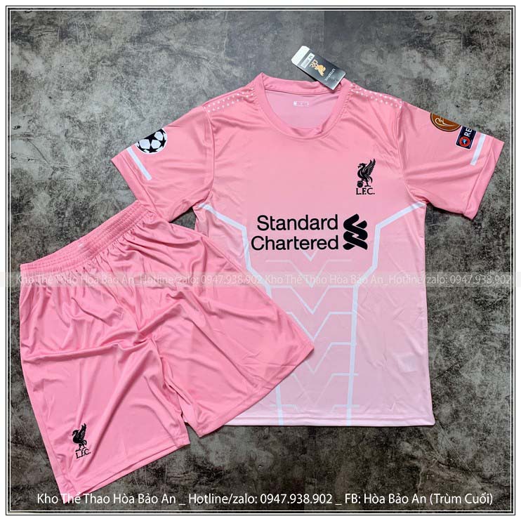 [Mã SR11JUNE5 giảm 20K đơn 50K] 🔥Deal Hot🔥 Bộ Quần Áo Bóng Đá CLB Liverpool sân nhà/ sân khách thun thái mùa 2021