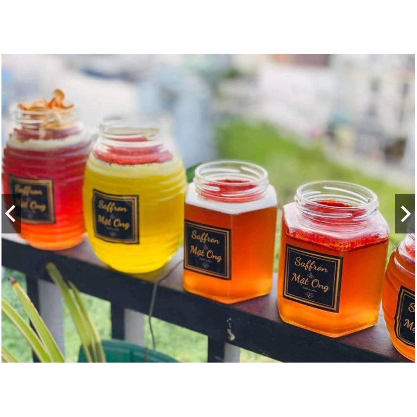 MẬT ONG NGÂM NHUỴ HOA NGHỆ TÂY SAFFRON ĐỦ SIZE