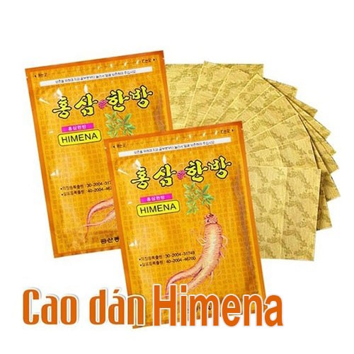 COMBO 2 TÚI CAO DÁN HỒNG SÂM KOREA POWER GINSENG [2 TÚI X 20 MIẾNG]