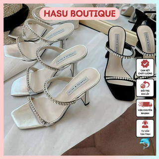 Guốc cnk 2 dây đá - guốc thời trang nữ