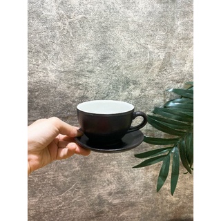 Bộ ly sứ kèm đĩa capuchino 220ml
