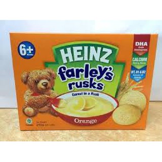 Bánh ăn dặm Heinz Farley's rush 6+