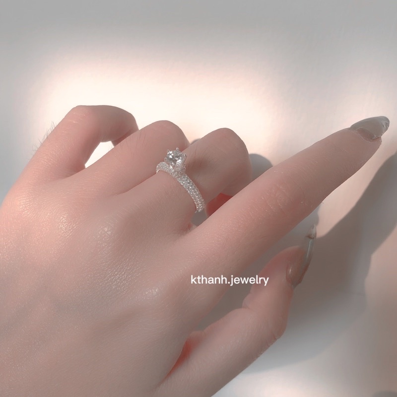 NHÃN NHÔ XOÀN BẠC 925