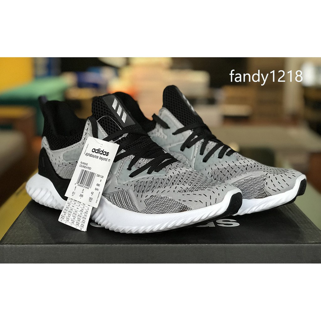 Giày Thể Thao AlphaBounce Beyond Xám Khói