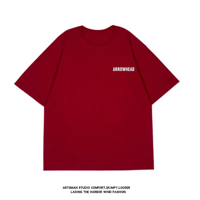 Áo Thun Nam Tay Ngắn Dáng Rộng In Chữ M-8XL