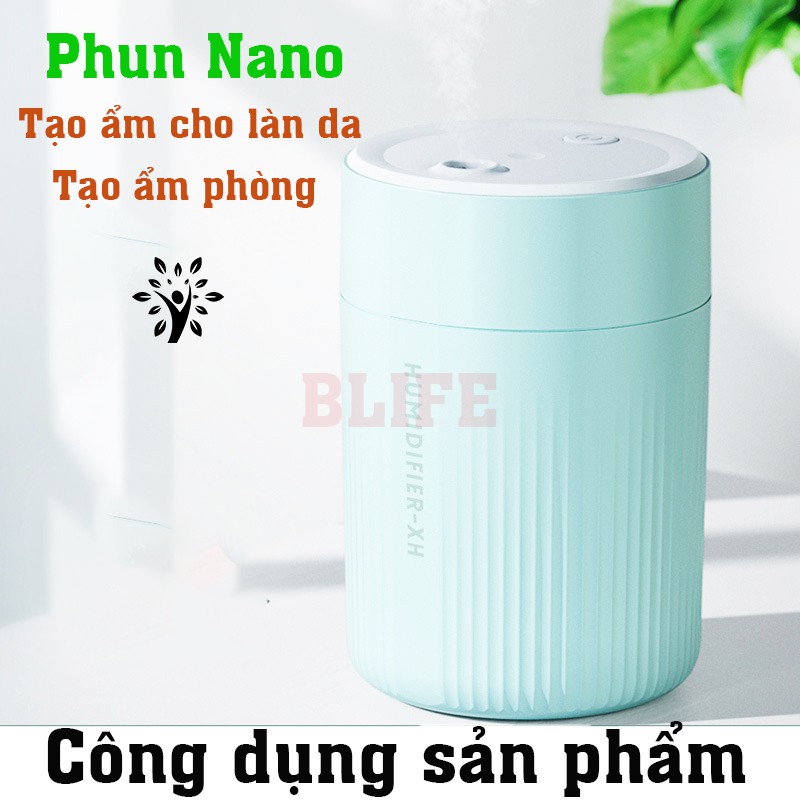 Máy phun sương tạo ẩm 280ml XH - BLIFE - BH 3 Tháng