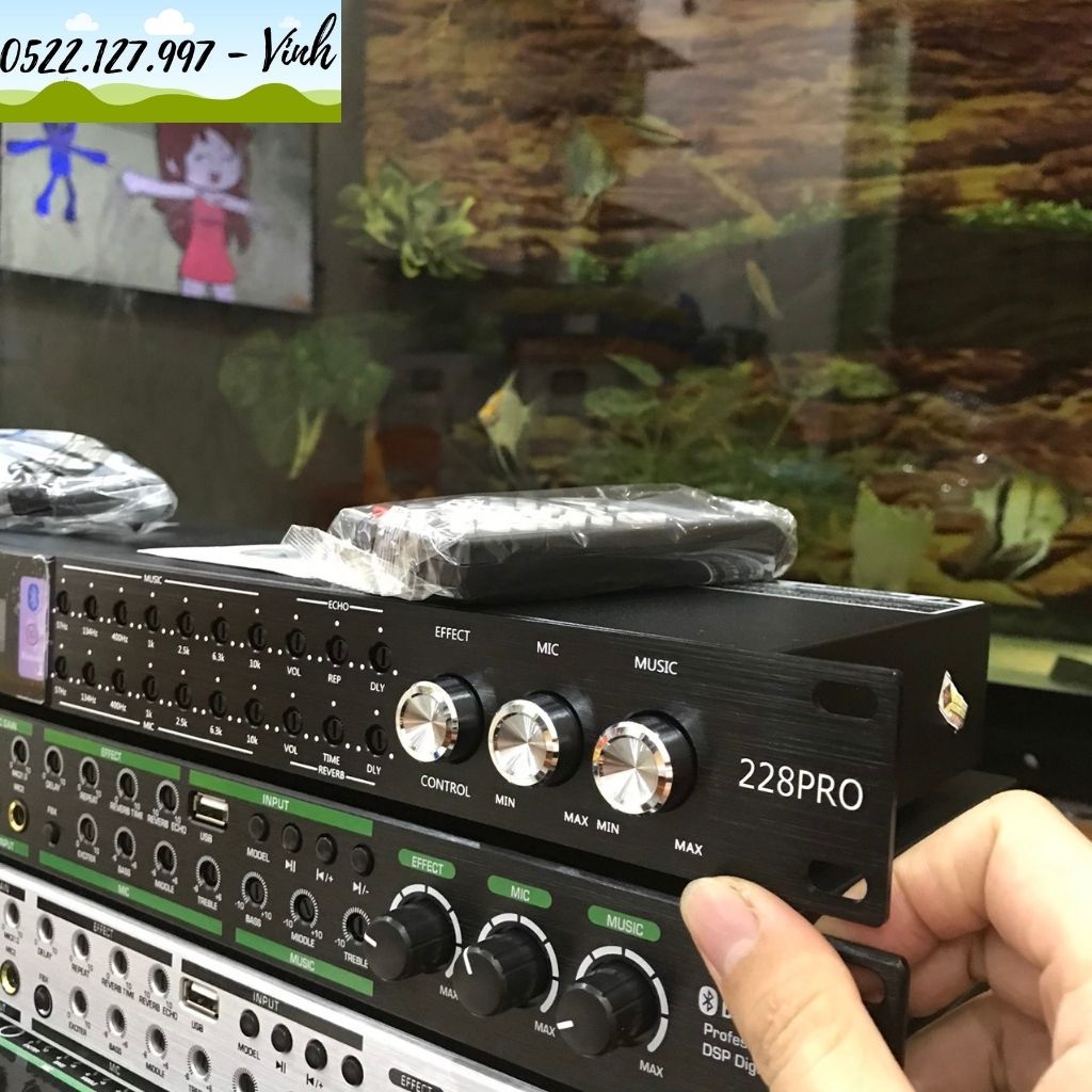 Vang số chỉnh cơ JBL 228 Pro- Gia Khang Shop