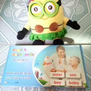 Thẻ học thông minh tiếng anh flash card