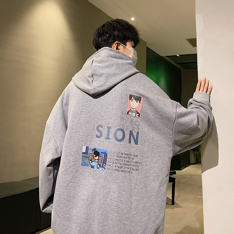 Áo khoác dài tay có mũ trùm thời trang Hàn Quốc 7 màu tùy chọn size M-5XL cho nam | BigBuy360 - bigbuy360.vn