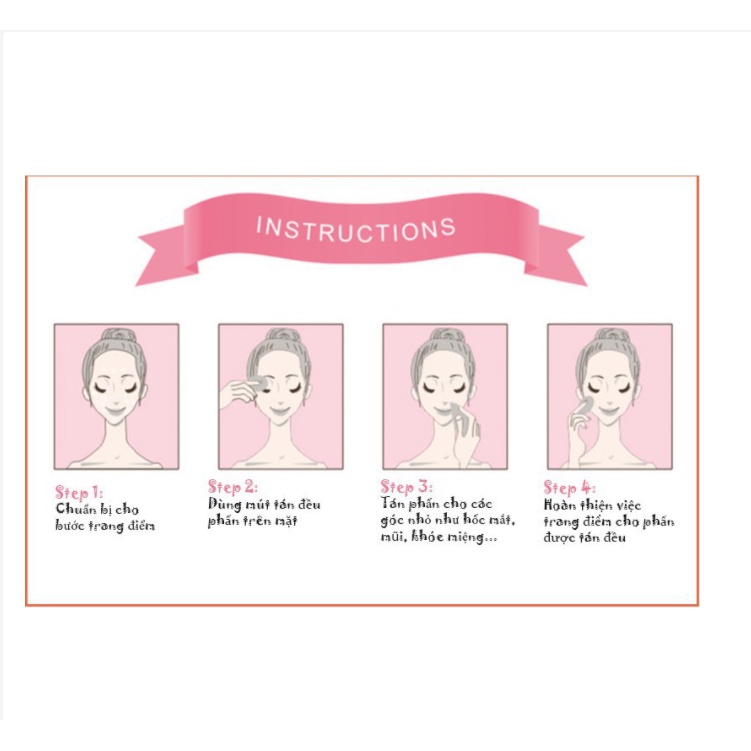 Set 6 Mút Trang Điểm Hình Dáng Khác Nhau Mềm Mại