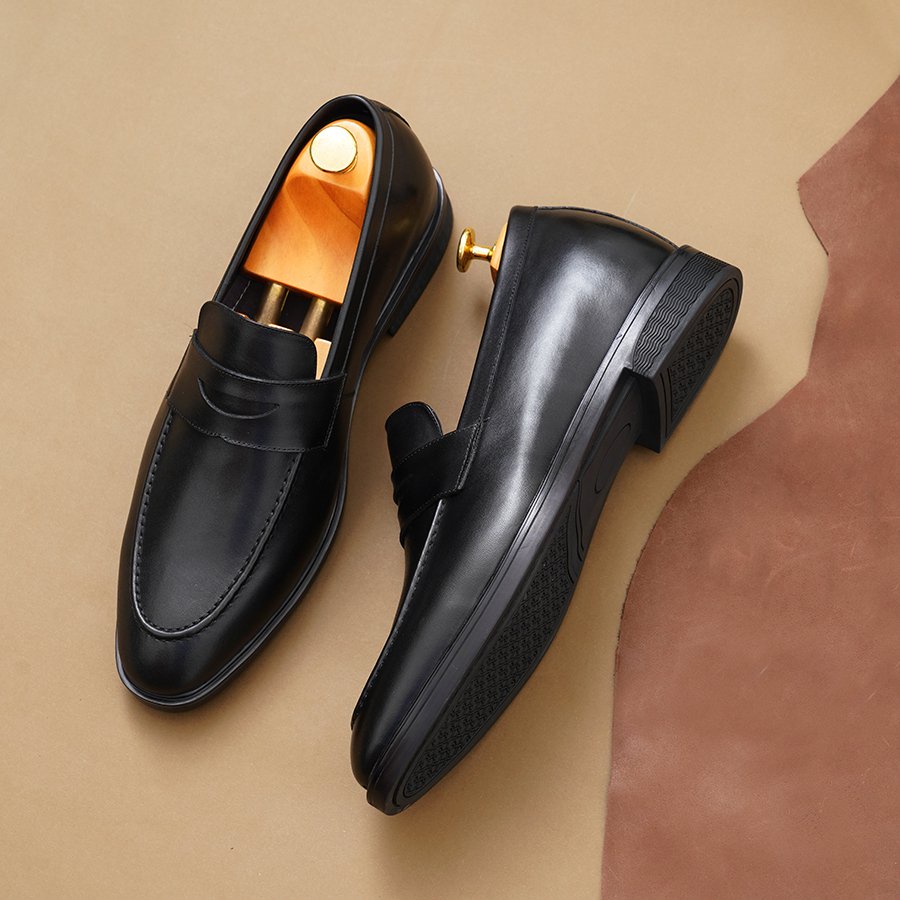 Giày lười tăng chiều cao Laforce GCLA0128-D Tặng Tất Nam Cao Cấp