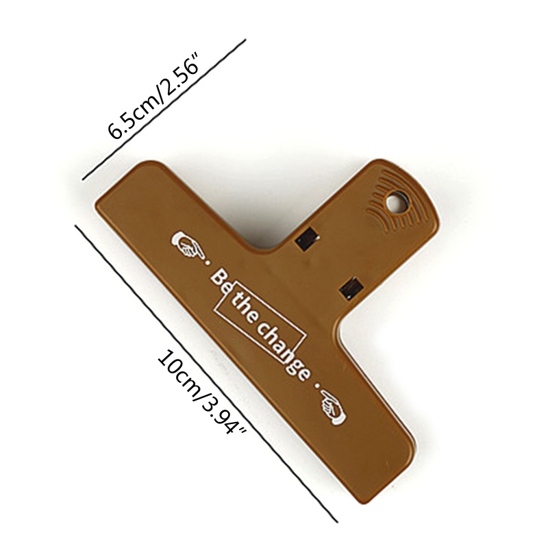 Kẹp Giấy Từ Tính Cỡ Lớn Dài 10cm 1 4Cm Tiện Dụng Cho Văn Phòng Schoo