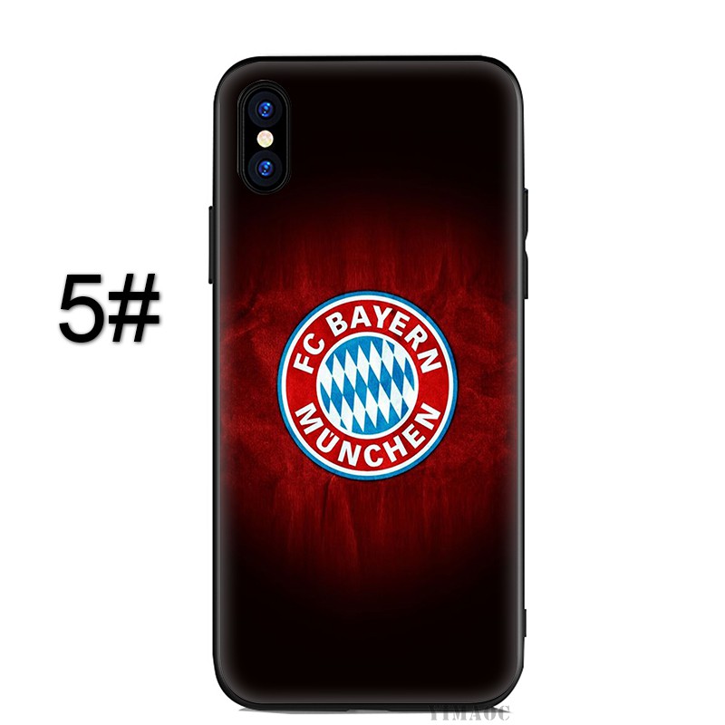 Ốp điện thoại mềm in hình 1028 FC Bayern Munchen cho iPhone XR X Xs Max 7 8 6s 6 Plus 7+ 8+ 5 5s SE 2020