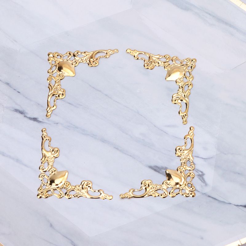 Khuôn làm trang sức bằng đồng mỏng hình lá và rồng DIY