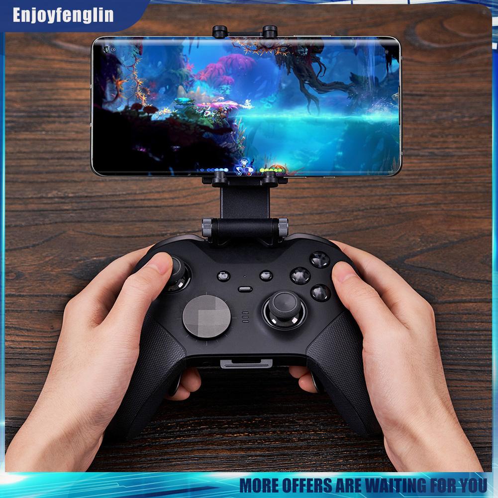 （Enjoyfenglin） Adjustable Phone Clip Hand Grip Mount for Xbox One/Elite Controller Holder