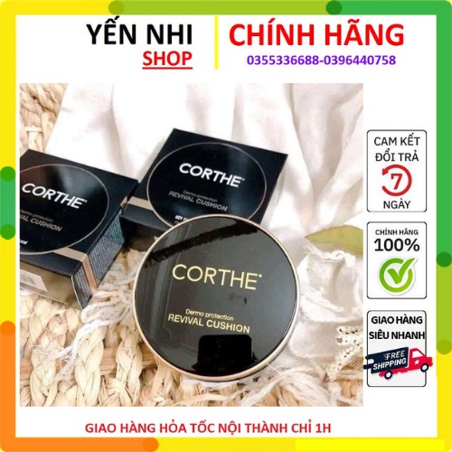 Phấn nước hàn quốc Corthe chống nắng, bền màu sps50 pa++