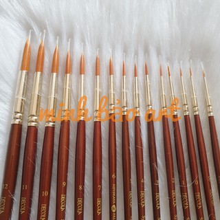 CỌ VẼ MÀU NƯỚC, ACRYLIC SYNTHETIC DECOLA (CỌ NGA)