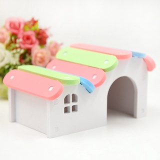 Nhà gỗ cầu vồng cho Hamster