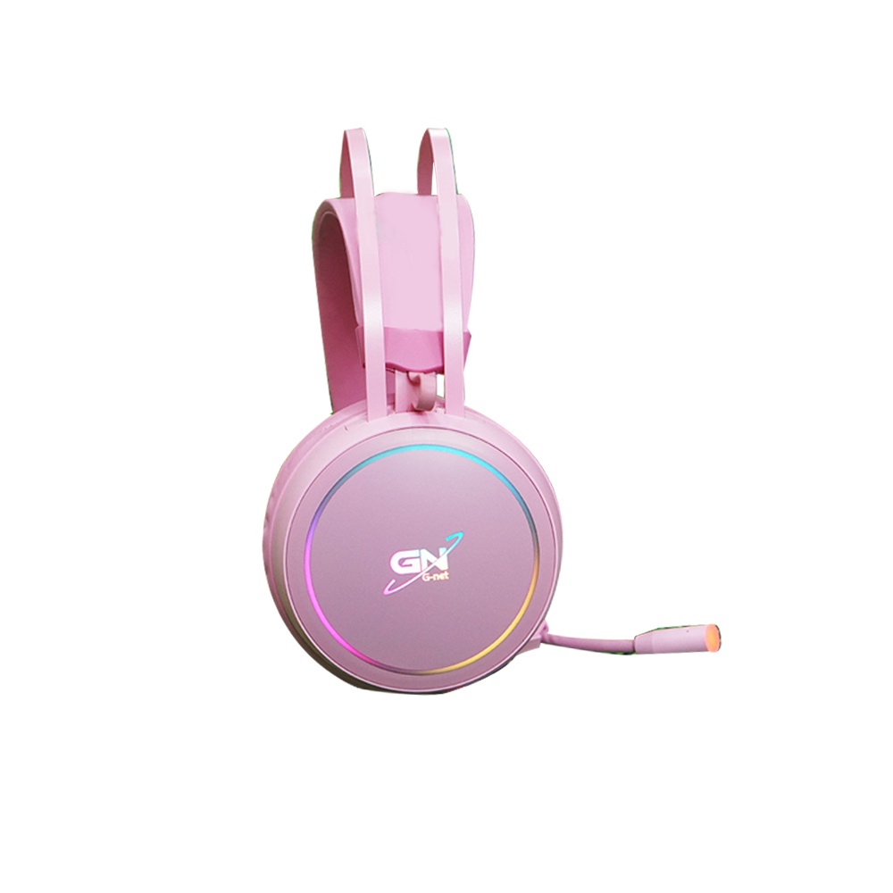 Tai Nghe Gaming G-Net LED RGB 7.1 - Tai Nghe Chụp Tai Có Micro LED Dùng Cho Laptop Và Máy Tính