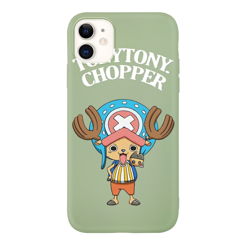 Ốp điện thoại bằng silicon in họa tiết hoạt hình One Piece cho  IPhone 13 13Pro 13Promax 12 12Pro 12Promax  11 11ProMax 7 8 SE 2020 7Plus 8Plus X XS XR XSmax