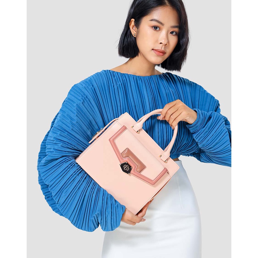 [Mã WABRJN50 giảm 10% đơn 250k] JUNO - Túi Xách Trung Satchel Dáng Hộp - TXT241