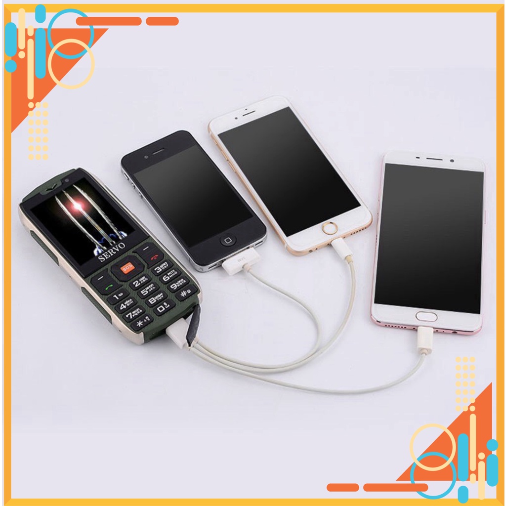 BIG SALE LỚN Điện Thoai 4 Sim 4 Sóng Servo H8 Loa To Sóng Khỏe Kiểu Dáng Hầm Hồ Quân Đội Màn Hình 2.8inch Sạc Pin Smart