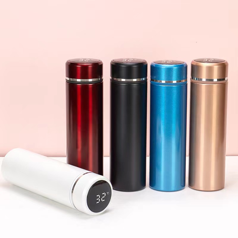 Bình giữ nhiệt nóng lạnh Cafestyle có lõi lọc trà, bình giữ nhiệt có hiển thị nhiệt độ