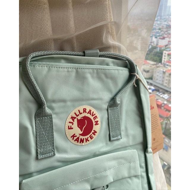 Balo kanken xanh/ tím pastel