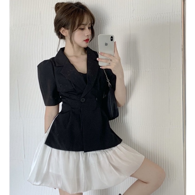 Set bộ vest nữ Emilyshop ulzzang