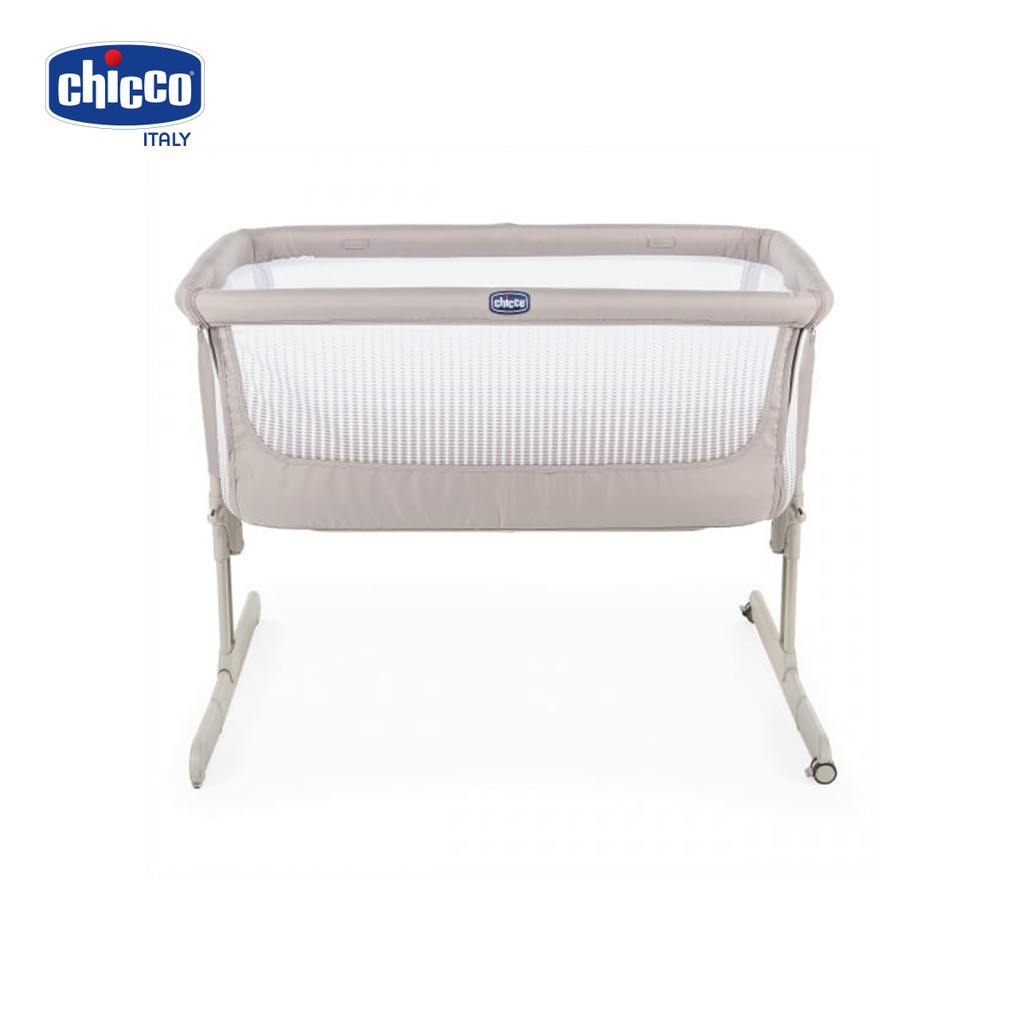 Cũi kề giường đa năng Chicco Next2Me air màu be