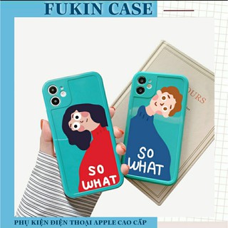 Ốp lưng iphone - ốp iphone viền nổi So What 5/5s/6/6plus/6s/6splus/7/7plus/8/8plus/x/xs/11/12/pro/max/plus/promax