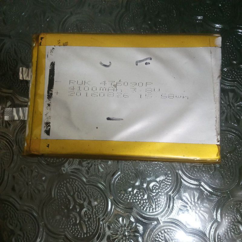 Pin lithium 4100mah 50wh 3,8V mã 476090P